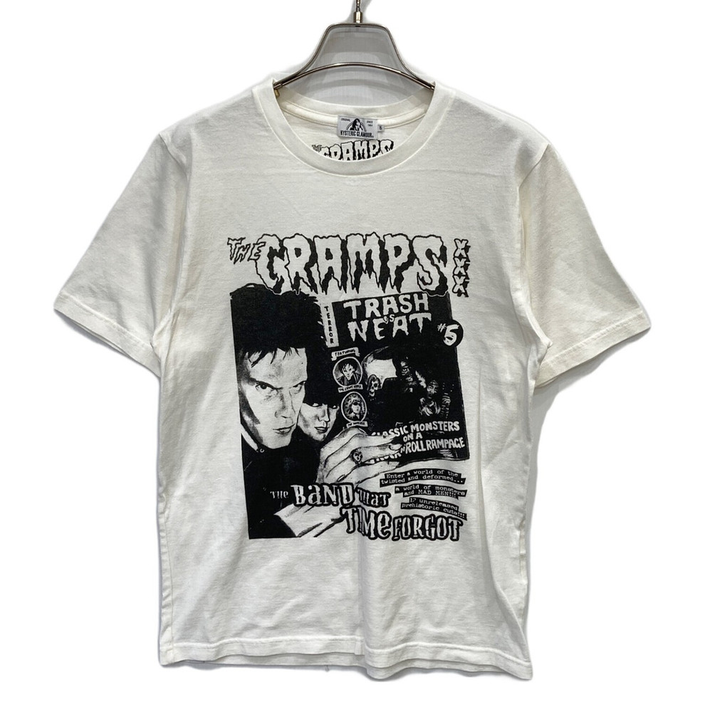 Hysteric Glamour Short Sleeve Cutsew White Size S Cotton Made in Japan Used Top