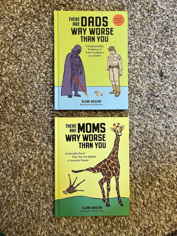 There Are Moms and Dads Way Worse Than You: A Gift Set for Incredible Parents