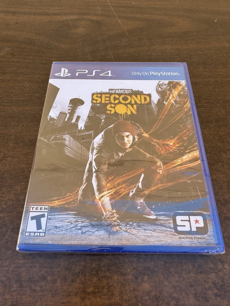 InFamous Second Son Limited Edition Sony Playstation 4 PS4 Brand New Sealed-!