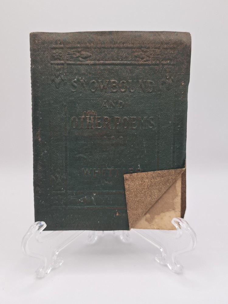 Snowbound and Other Poems by John Greenleaf Whittier, Little Leather Library