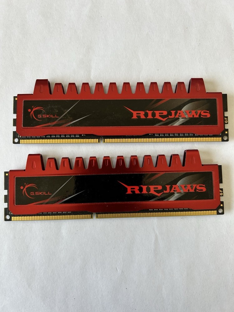 G.Skill Ripjaws 8GB (2x4GB) PC3-12800 Desktop Memory RAM (F3-12800CL9D-8GBRL)