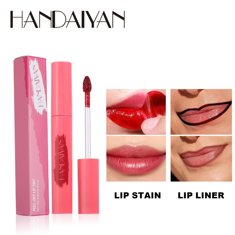 6-Color Matte Liquid Lipstick Peel-Off Lip Glaze Long-Lasting Lip Stain 💋🌸