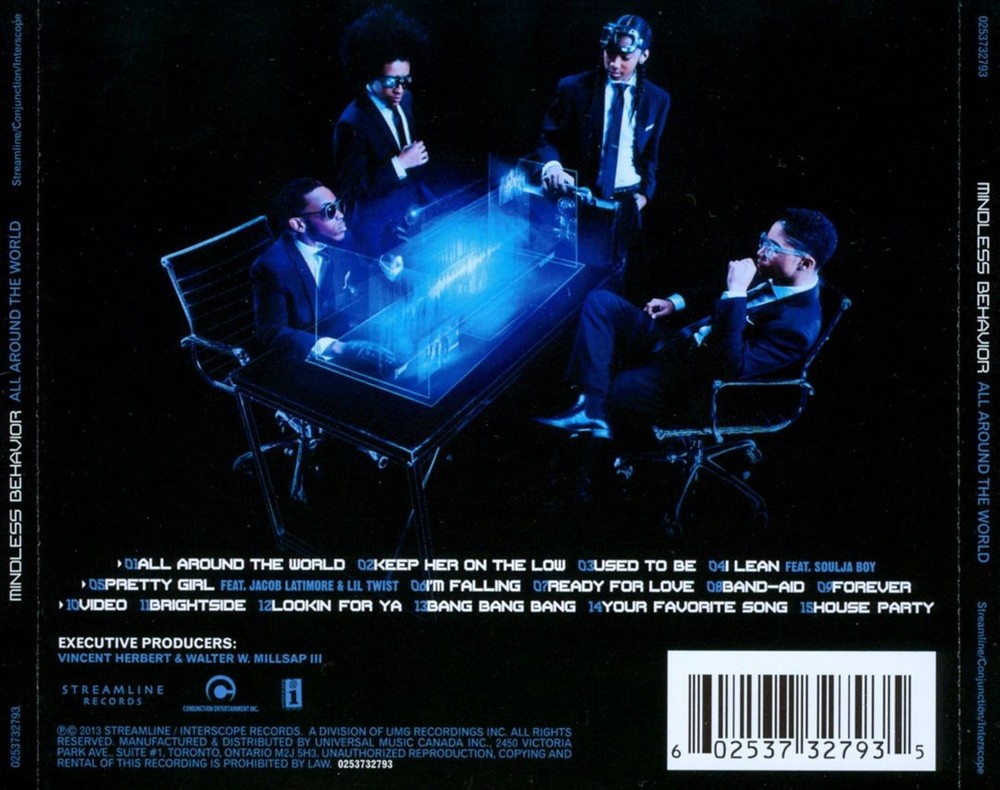 Mindless Behavior All Around The World New Cd
