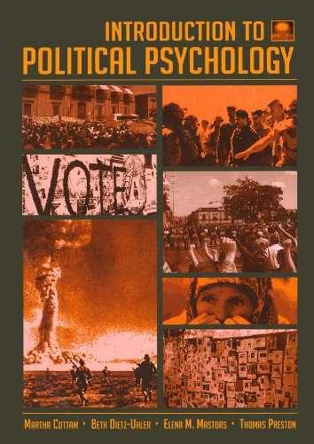 Introduction to Political - Paperback, by Cottam Martha L. - Very Good