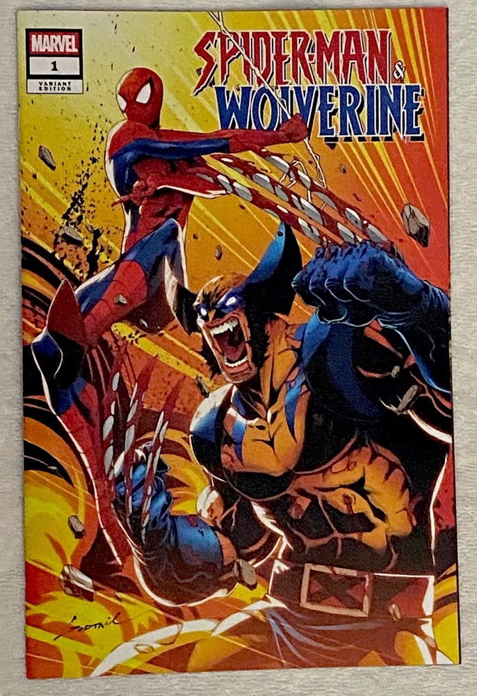 Spiderman & Wolverine #1 - Godtail Trade Variant Exclusive Marvel 2025