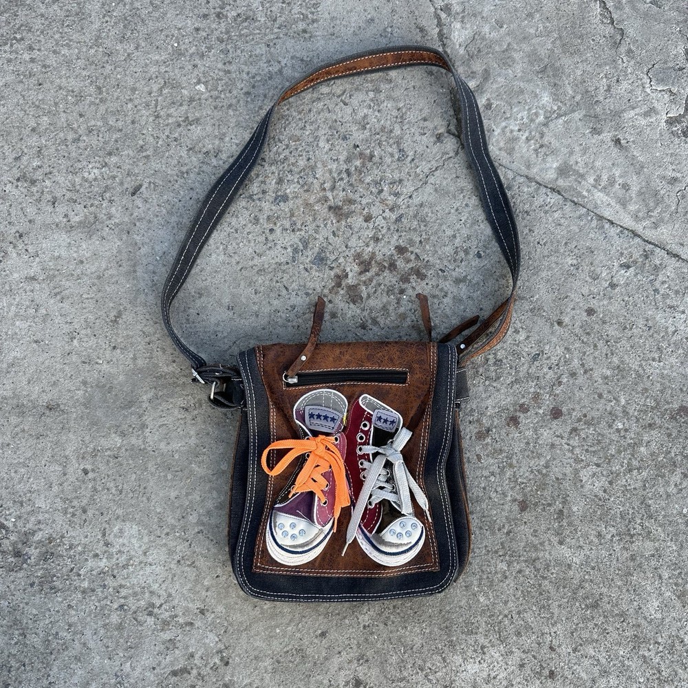Vintage Y2K Grunge Shoulder Bag 90s Japan Avantgarde USA Style