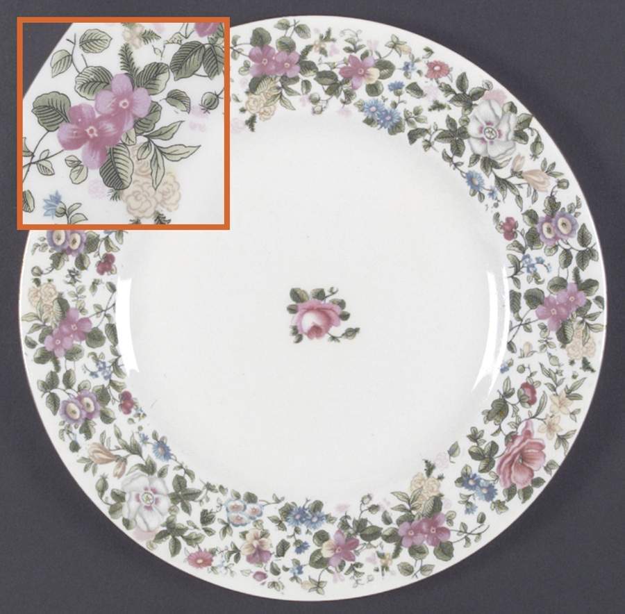 Crown Staffordshire Thousand Flowers Dinner Plate 5947384