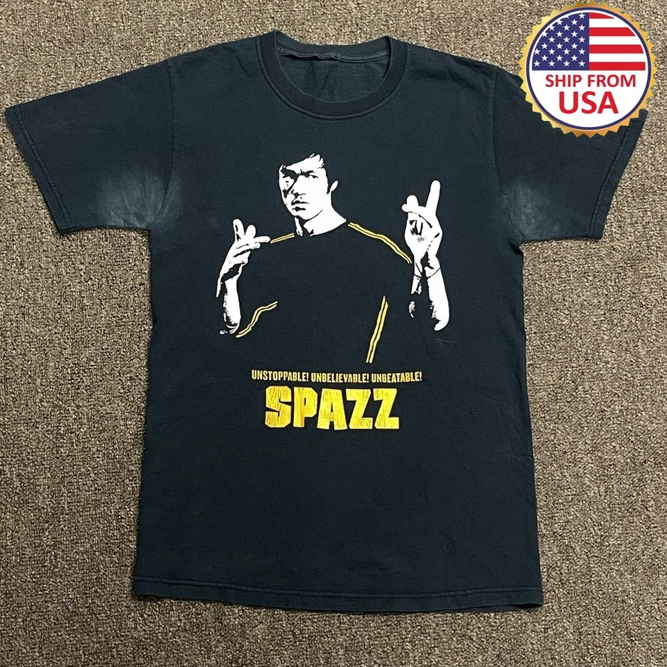 Collection Spazz Band Unstoppable Black T Shirt Unisex S-5XL Reprint LN73833