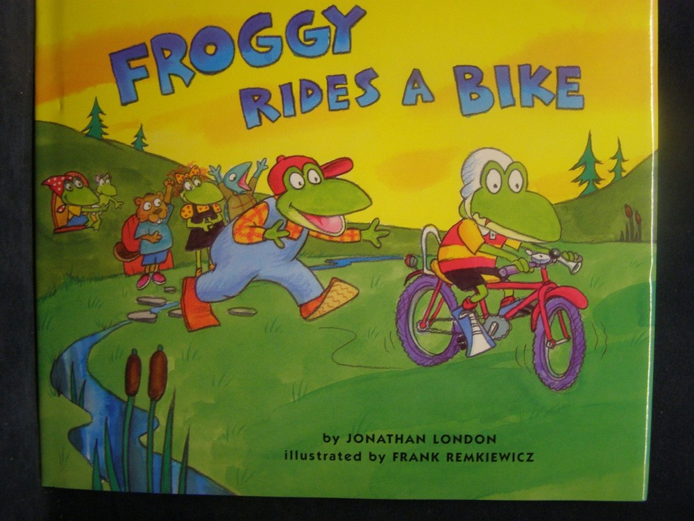 Froggy Rides a Bike by London