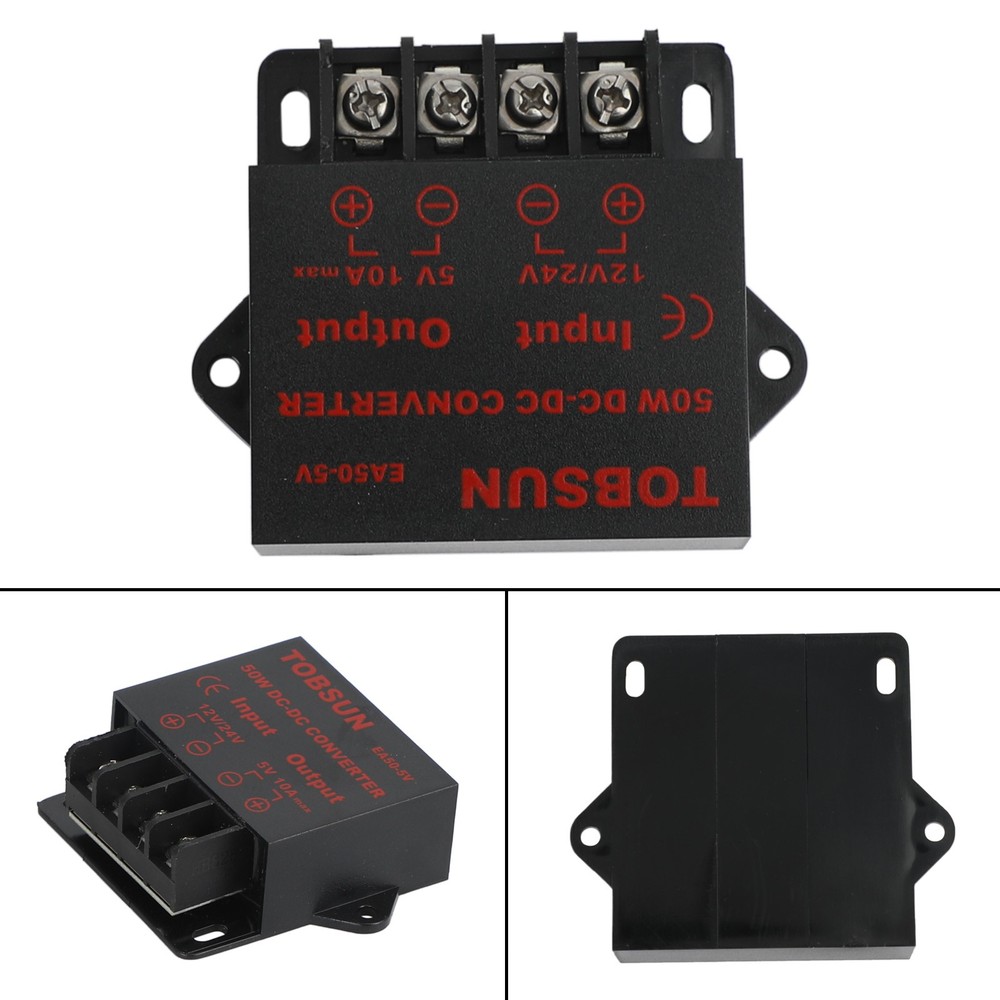 DC 12V/24V To 5V 10A 50W Converter Regulator Power Supplies Transformer