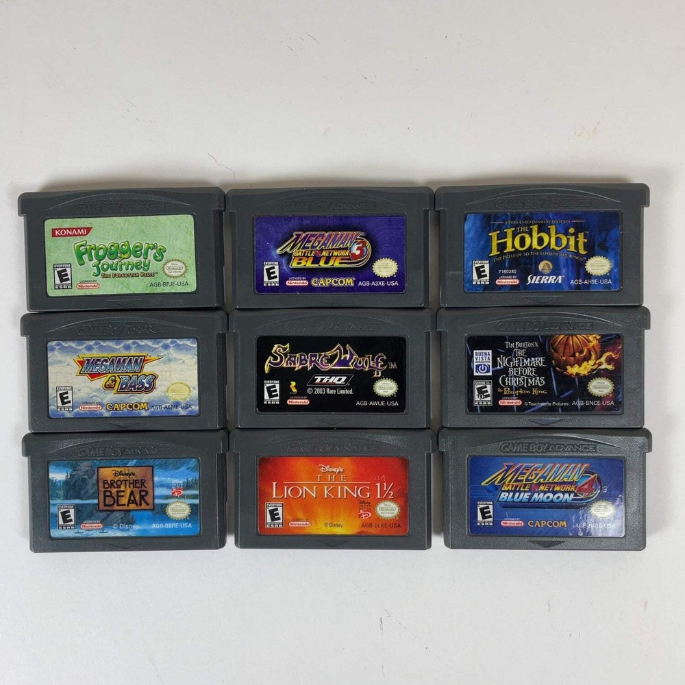 Lot of Nintendo Game Boy Advance Games
