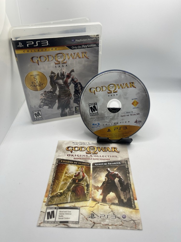 God of War Saga (Sony PlayStation 3, 2012) Disc 2 Only