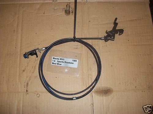 1989 Mazda MX5 MK1 Fuel Flap Release Lever and Cable
