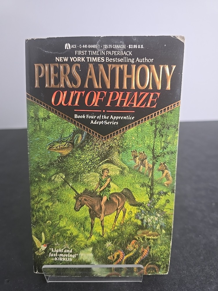 Out of Phaze by Piers Anthony (1988, Mass Market)
