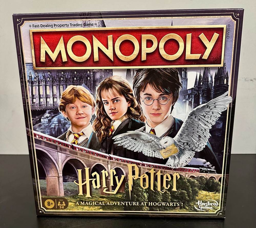 Monopoly Harry Potter Edition Board Game Magical Adventure at Hogwarts! *NEW*