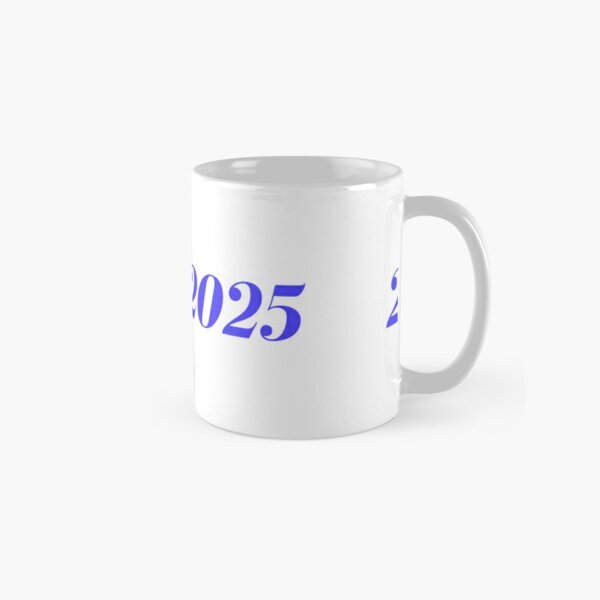2025 New Year Purple Classic Mug - Perfect Family Gift