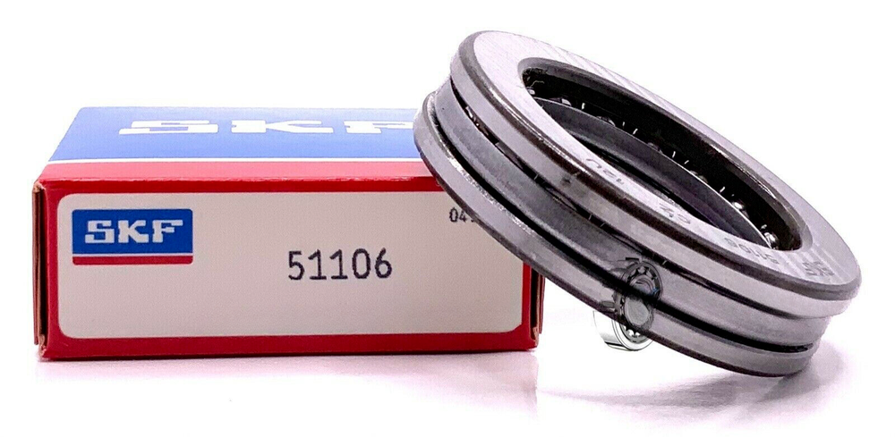 SKF 51106 Thrust Ball Bearing 30x47x11 30mm ID x 47mm OD x 11mm Wide