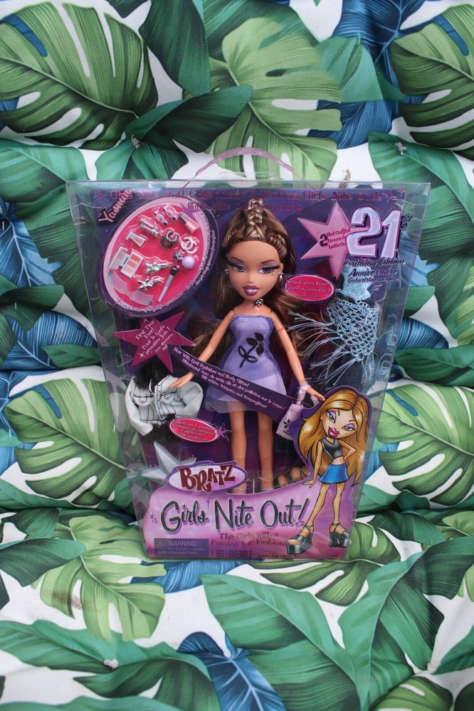 Bratz Doll Girls Nite Out 21st Birthday Edition Yasmin New in Box