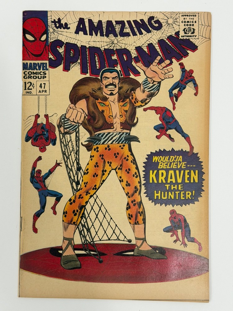 Amazing Spider-Man #47 (1967, Marvel) Kraven App. - 