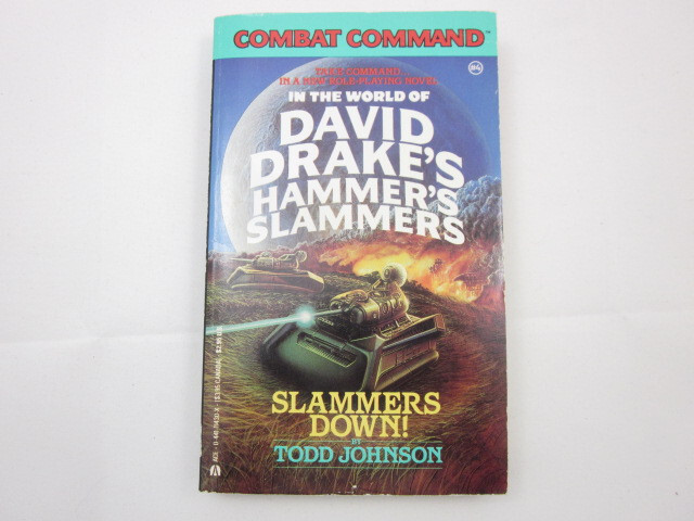 Combat Command Hammer's Slammers Down Choose Your Own Path Novel Ace 1st 1988-image