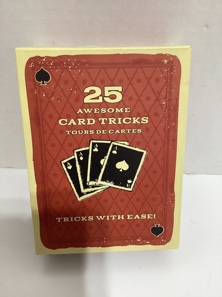 Abracadabra 25  Awesome Card Tricks by MARVIN’S MAGIC, Card Set, 2012 new in box-image