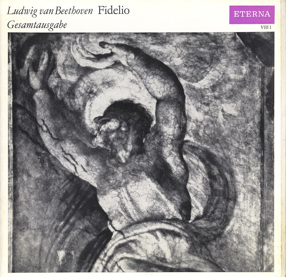 3LP Box BEETHOVEN Fidelio BOHM JONES MATHIS ADAM SK Dresden ETERNA 826055 Black