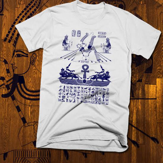 Egyptian t-shirt S-3XL, Kemet Pharaoh Ankh Eyes of Horus Hotep Nefertiti new