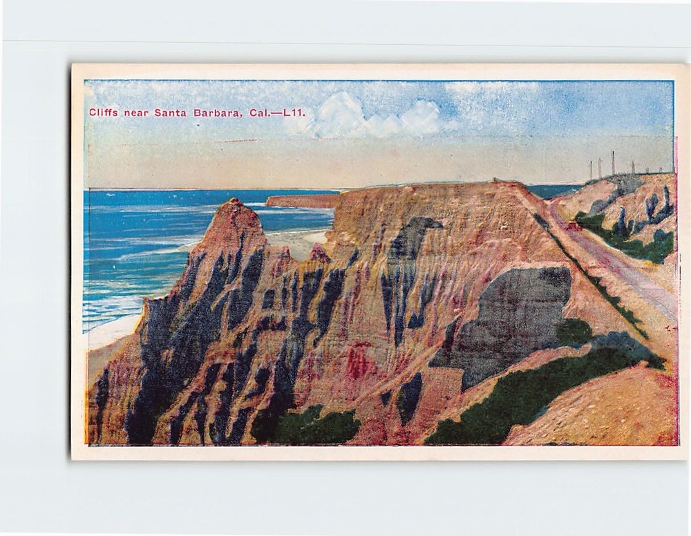 Postcard Cliffs, Santa Barbara, California