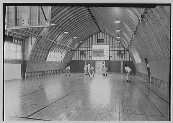 Photo:Amenia New York Viewpoint School Gymnasium 1948 Indoor Basketball