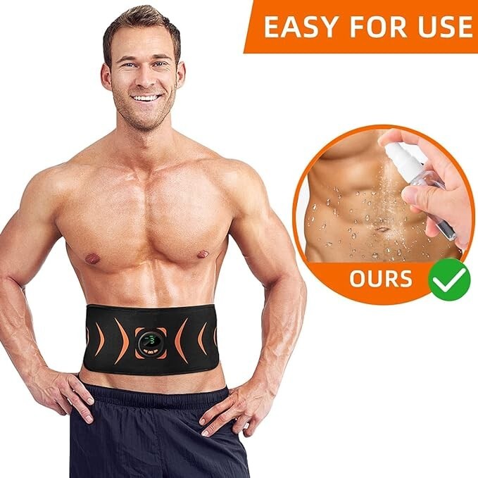 FOPIE Smart Wireless ABS Stimulator for Abdominal Toning and Fitness  
