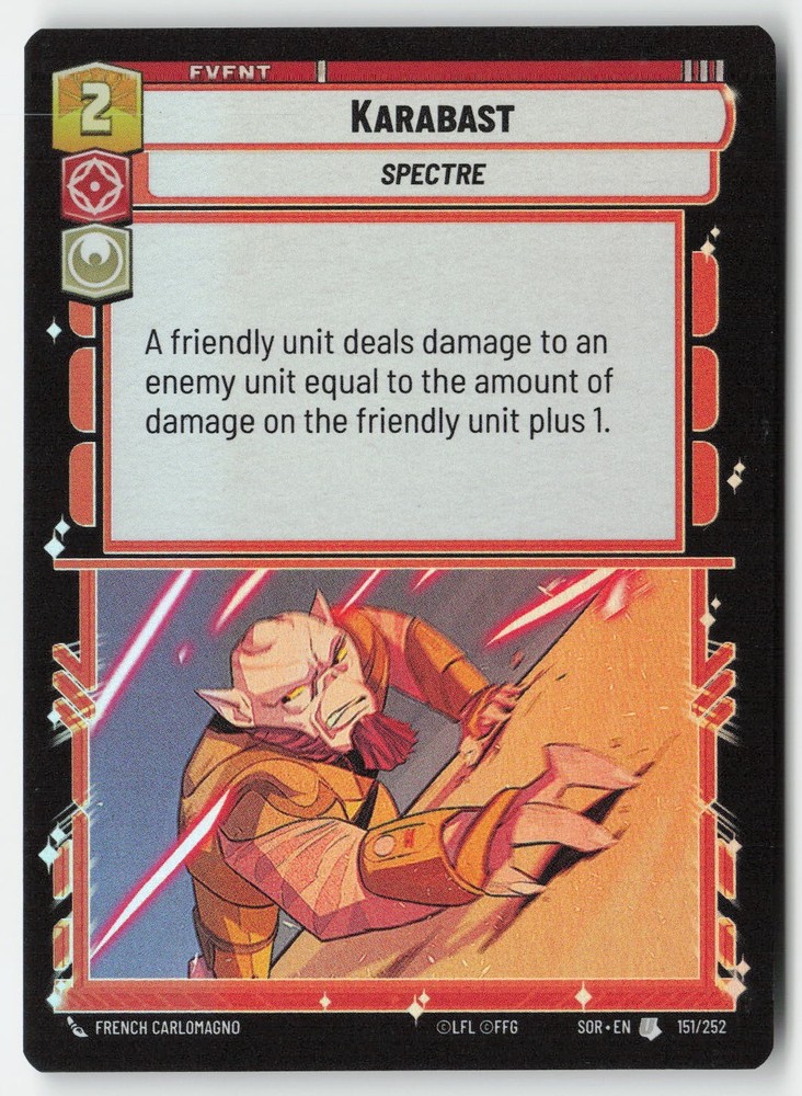 SWU - Karabast SOR 151 Standard Foil