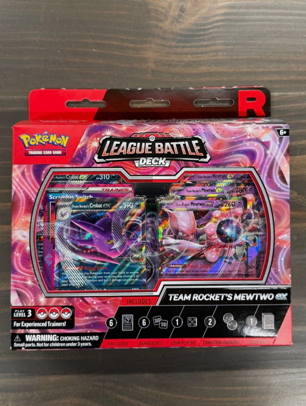 Pokemon Team Rocket's Mewtwo ex League Battle Deck New Sealed