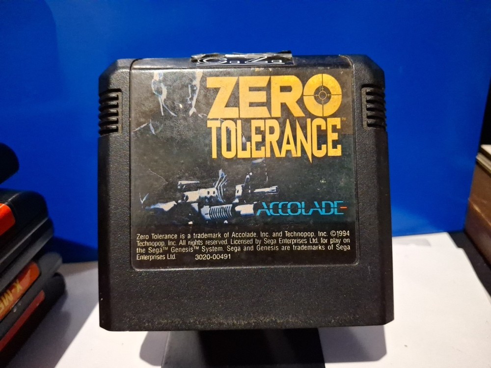 Zero Tolerance (Sega Genesis, 1994)