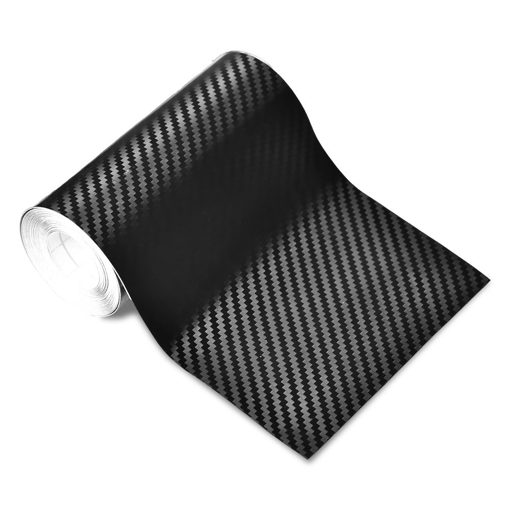 Carbon Fiber Look Vinyl Wrap Sheet Roll Film Sticker Decal Paper Door Body Trims