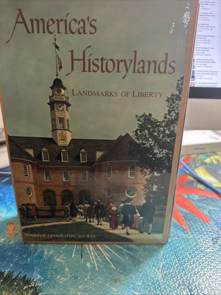 America's Wonderlands & America's Historylands National Geographic Society 1966