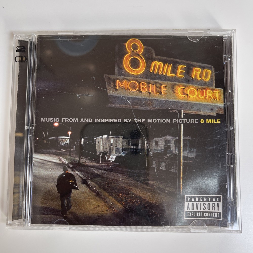 8 MIle Music From And Inspired By The Motion Picture (CD, 2 Discs) Eminem