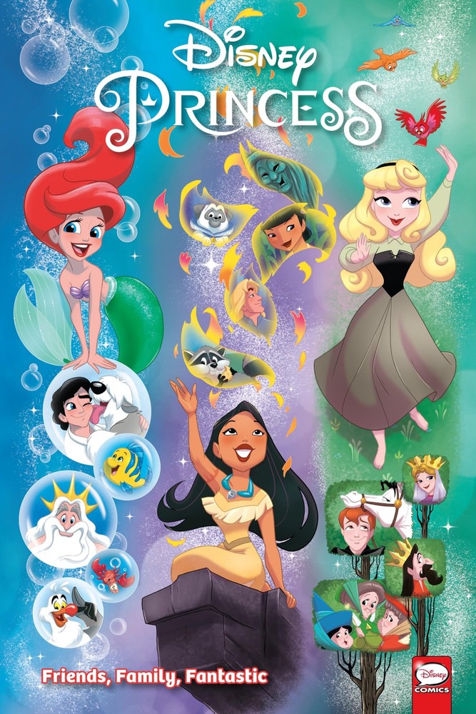 Disney Princess: Friends, Family, Fantastic by Mebberson