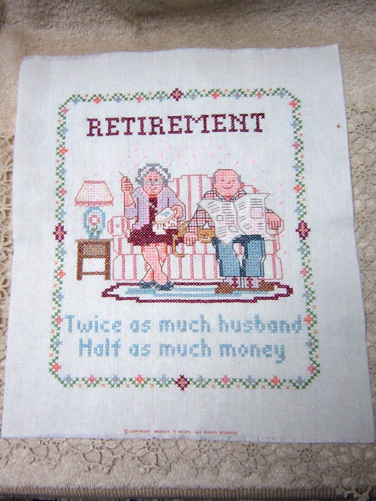 RETIREMENT Pillow Top, 