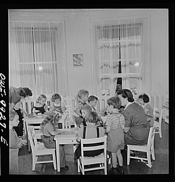 Photo:New York City NY 1940s Refugee Children School Children�s Colony