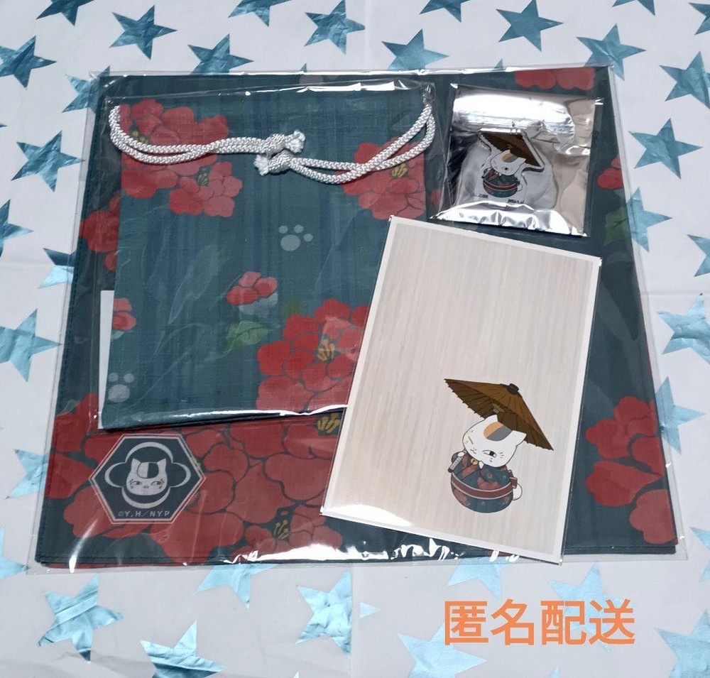 Nyanko Sensei 4 Piece Set Natsume's Book of Friends Marui Pop Up Store #8e08db