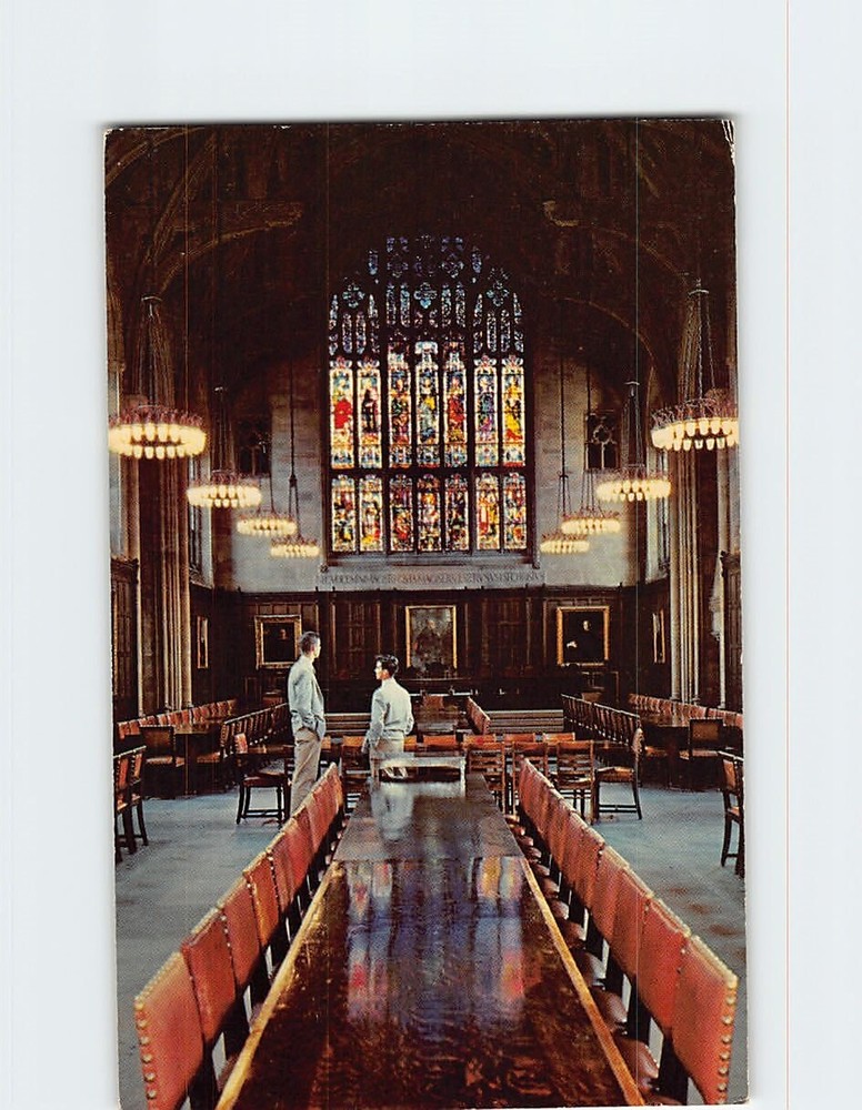 Postcard Interior Procter Hall Graduate College Princeton University NJ USA