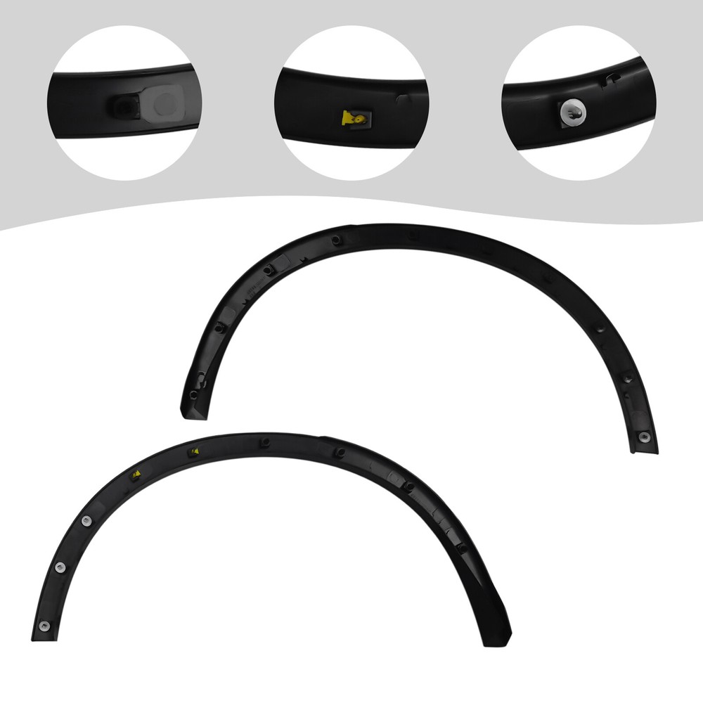 For Nissan Rogue 2014-2016 Rear Left &Right Fender Flare Trim Wheel Arch Molding