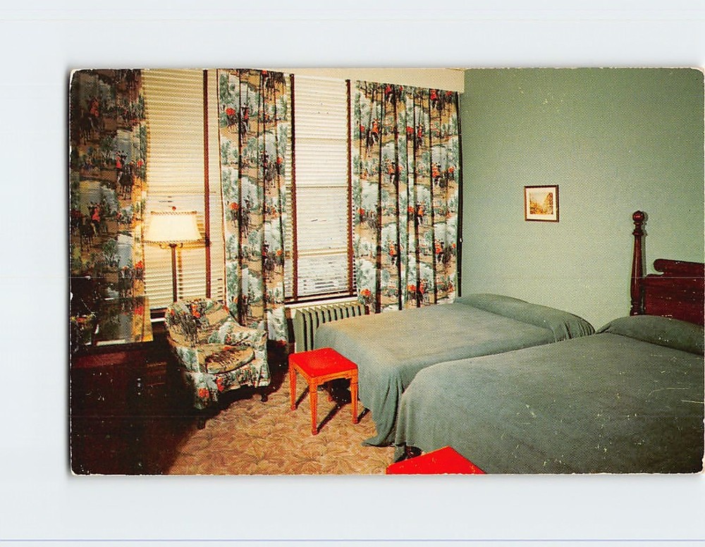 Postcard Guest Rooms Nixon Hotel Butler Pennsylvania USA