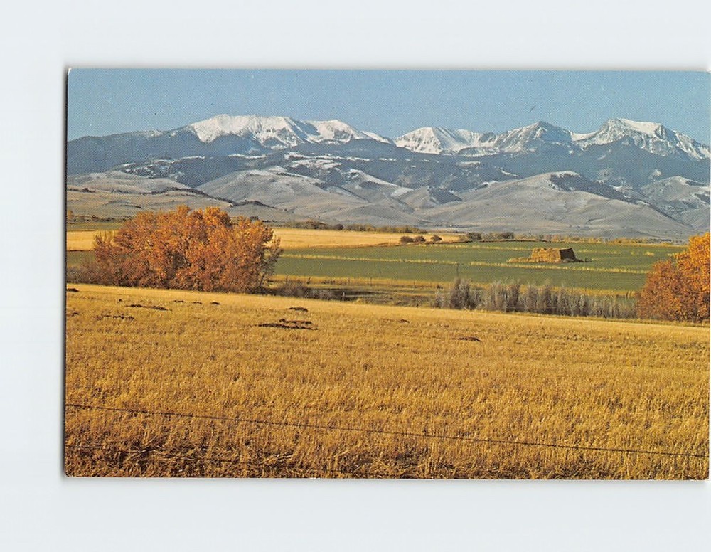 Postcard The Beautiful Tobacco Root Mountains Montana USA