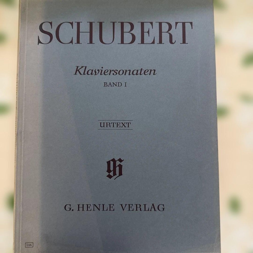 Schubert Piano Sonata Collection Vol 1 Henle Original Edition