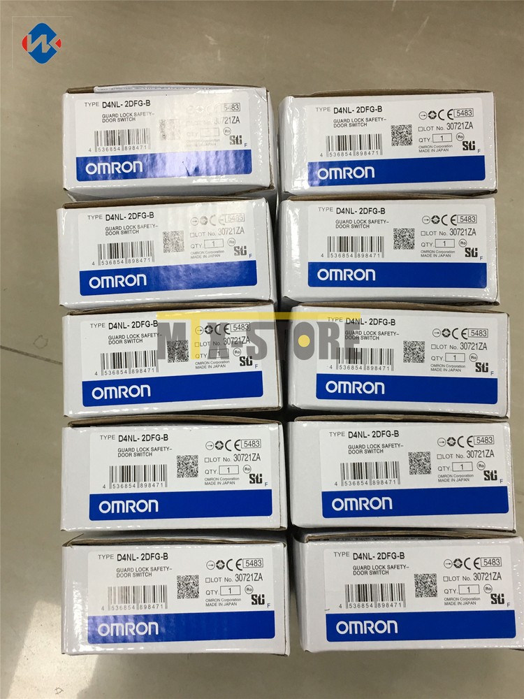1PC Omron Brand New D4NL-2DFG-B Guard Lock Safety Door Switch  In Box