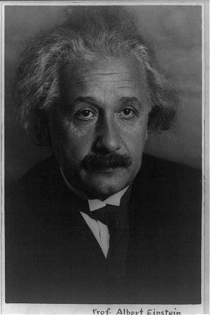 Photo:Professor Albert Einstein 1931