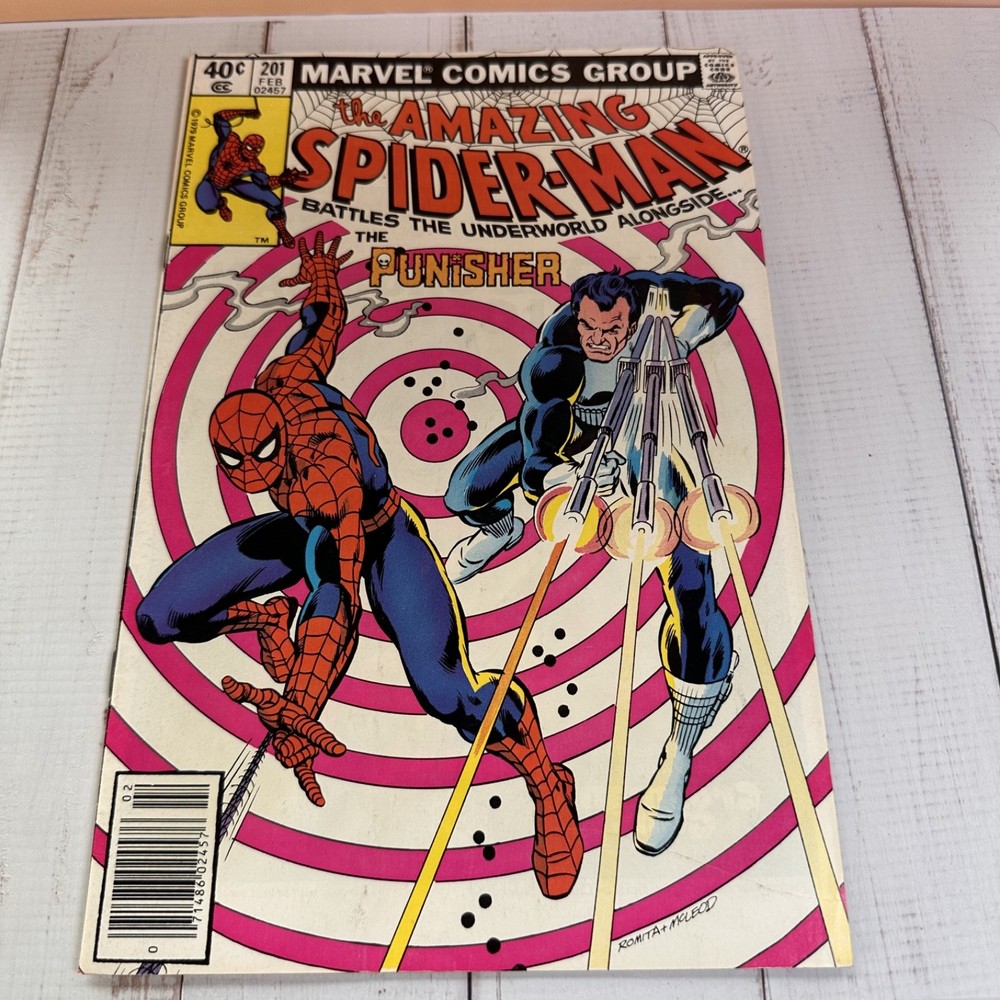 The Amazing Spider-Man #201 Newsstand Variant (Marvel Comics February 1980)