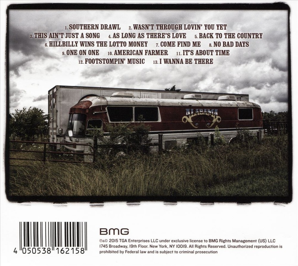 Alabama Southern Drawl New Cd
