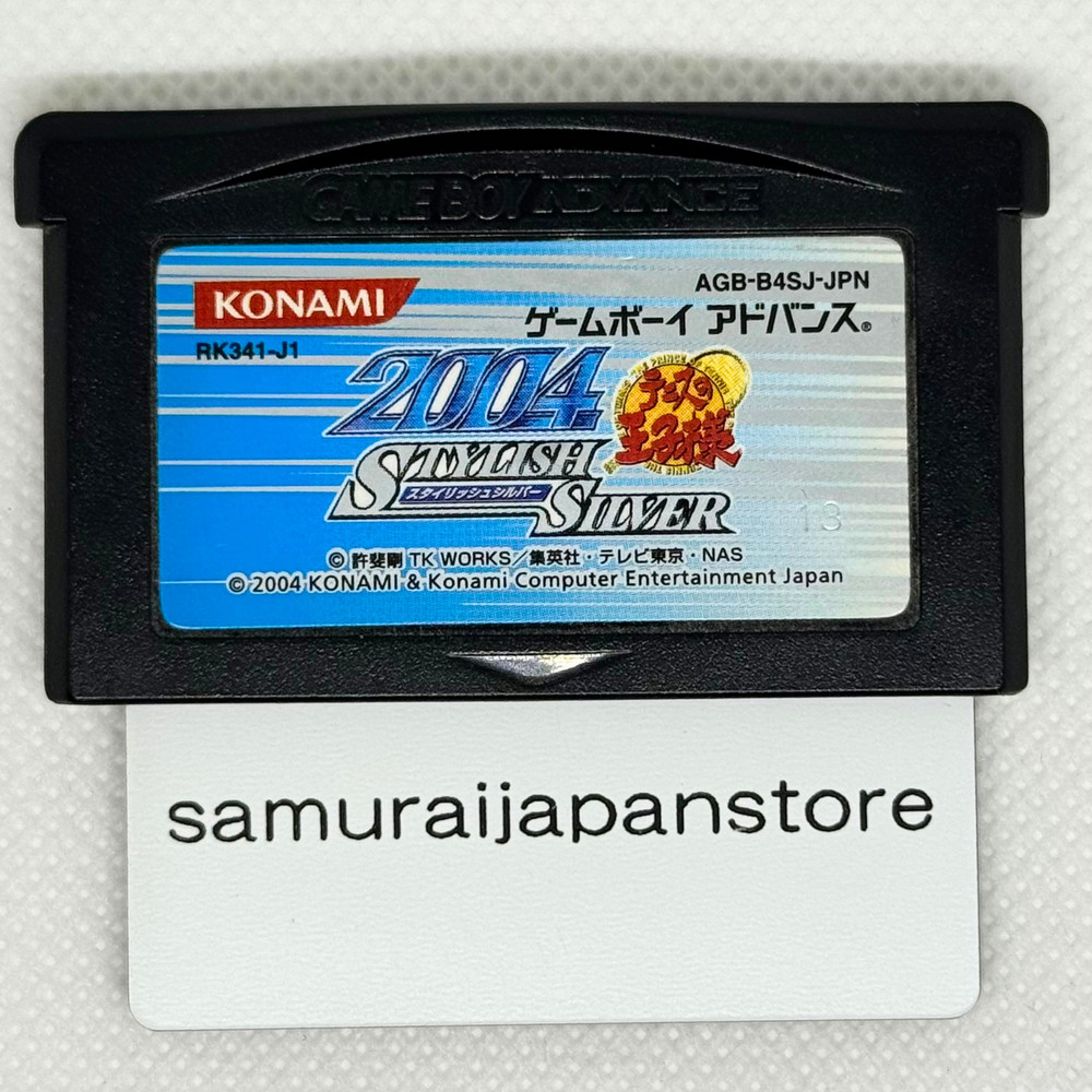 Prince Of Tennis2004 Stylish Silver GBA GameBoyAdvance Cartridge Only Used JPver